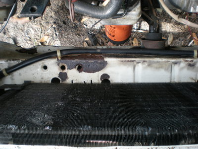 Rust under Radiator before 2-2012.JPG