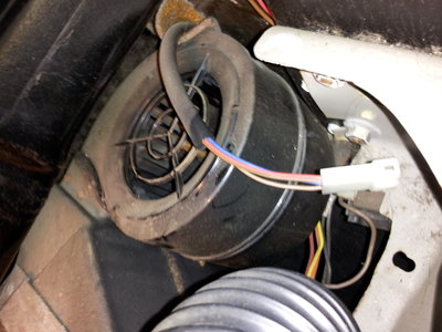 This is on the right top passenger side with the dash removed. You can see the bottom part of this in the picture of the bottom right passenger side.<br />The picture is also crooked.